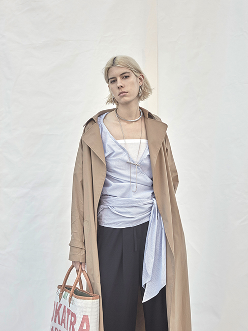 GARAGE OF GOOD CLOTHING トレンチコート+パンツ